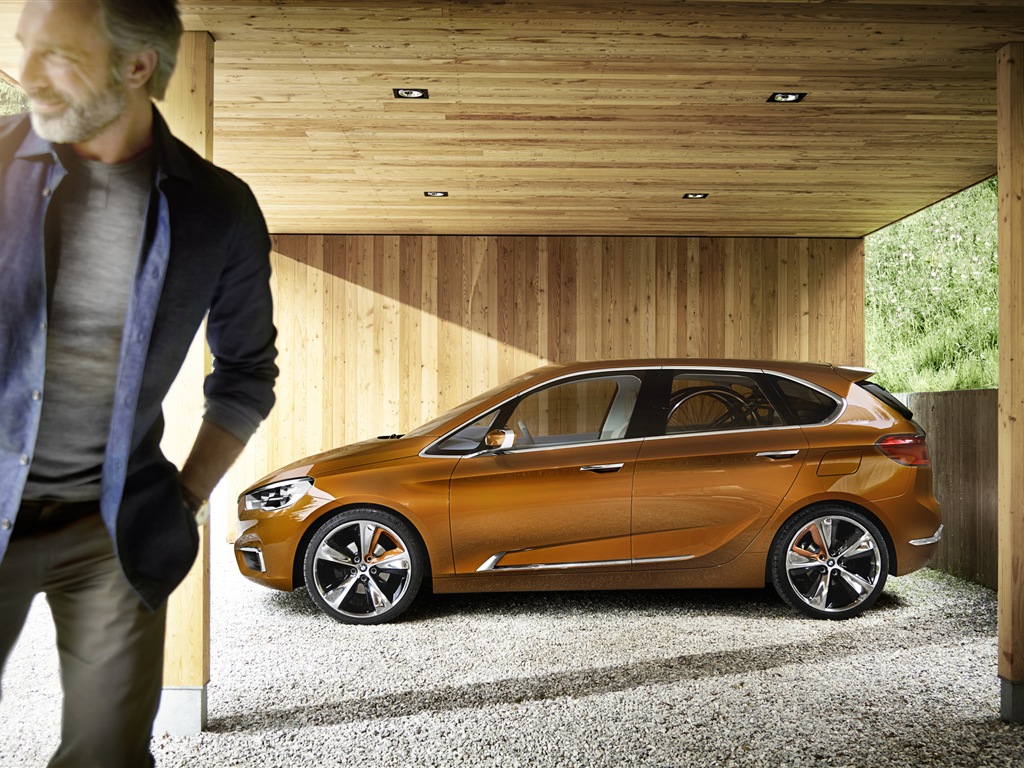 2013 BMW Concept Active Tourer 寶馬旅行車 高清壁紙 #4 - 1024x768