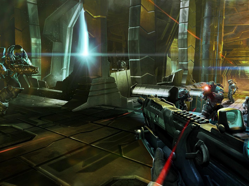 Alien Rage game 2013 HD tapety na plochu #5 - 1024x768