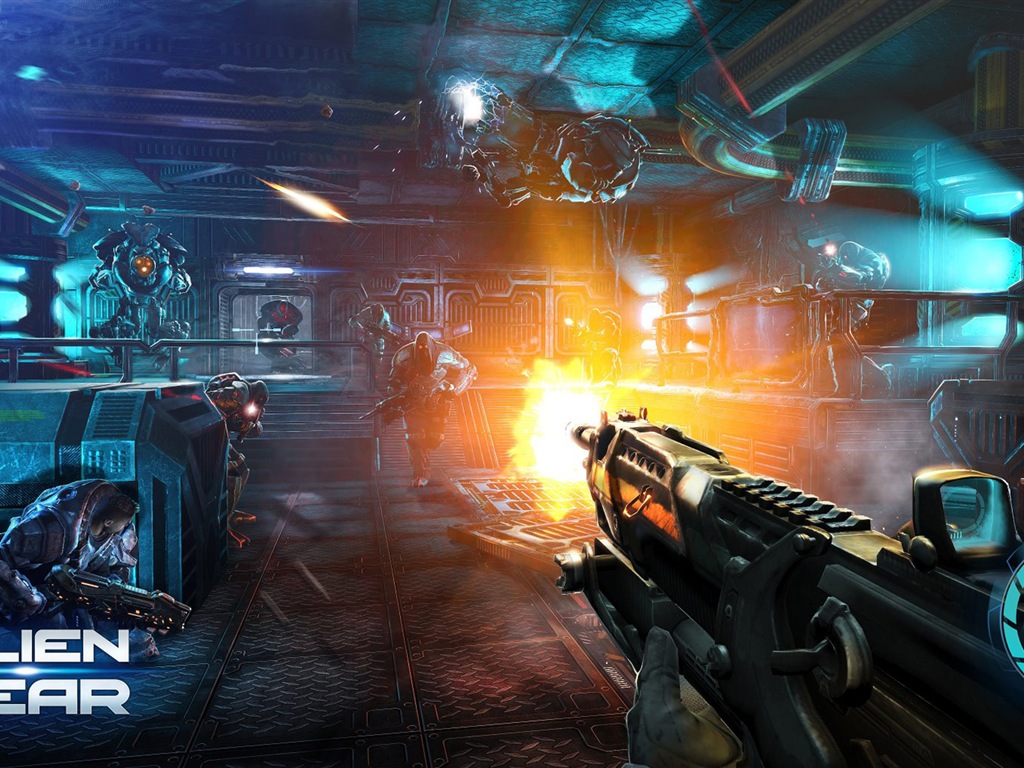 Alien Rage 2013 game HD wallpapers #6 - 1024x768