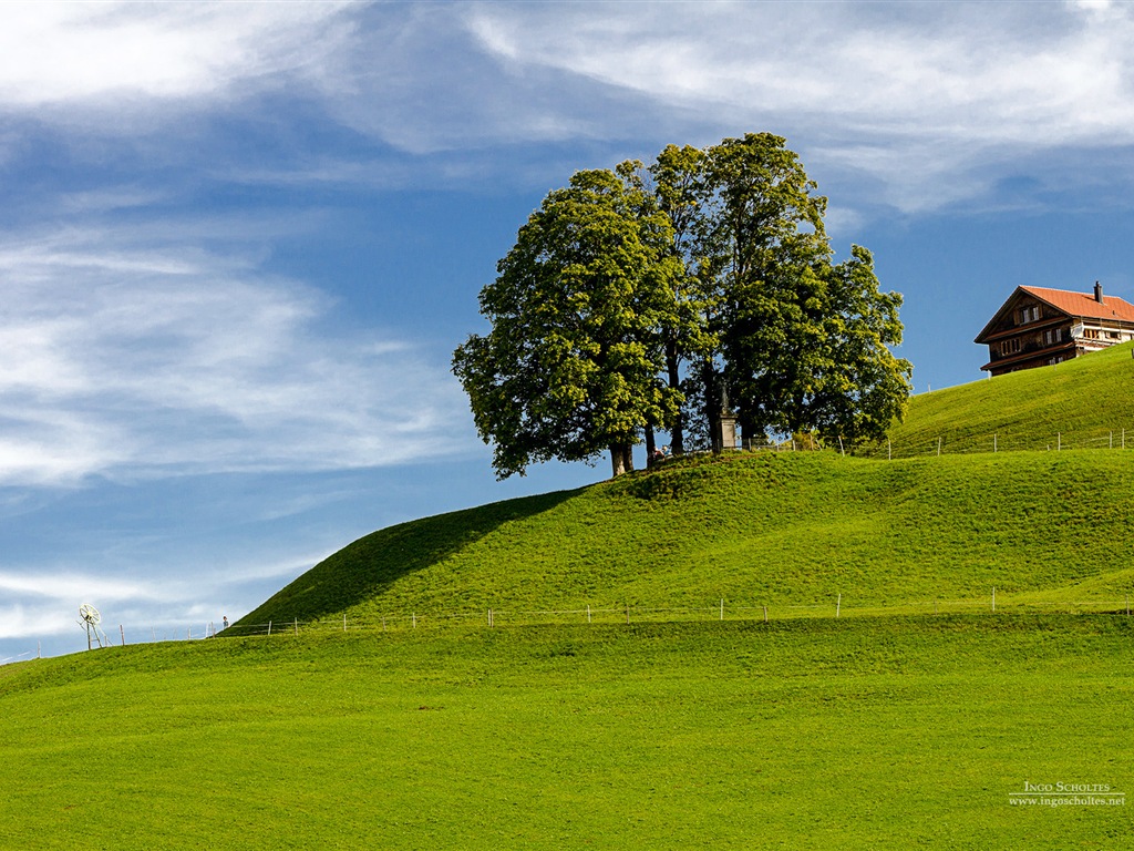 Windows 8 主题壁纸：欧洲风景区2 - 1024x768