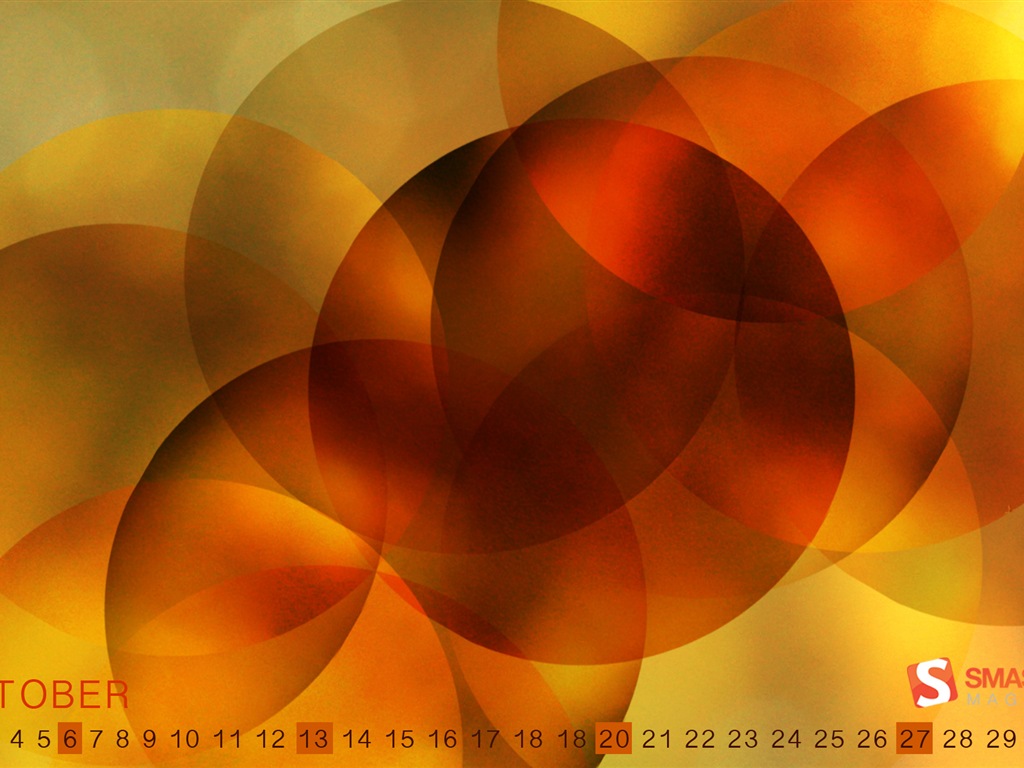 October 2013 calendar wallpaper (2) #8 - 1024x768