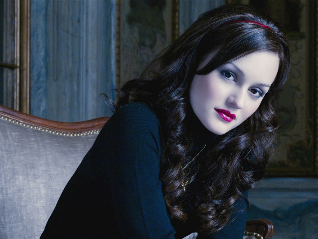 Leighton Meester krásné Tapety na plochu #14 - 1024x768