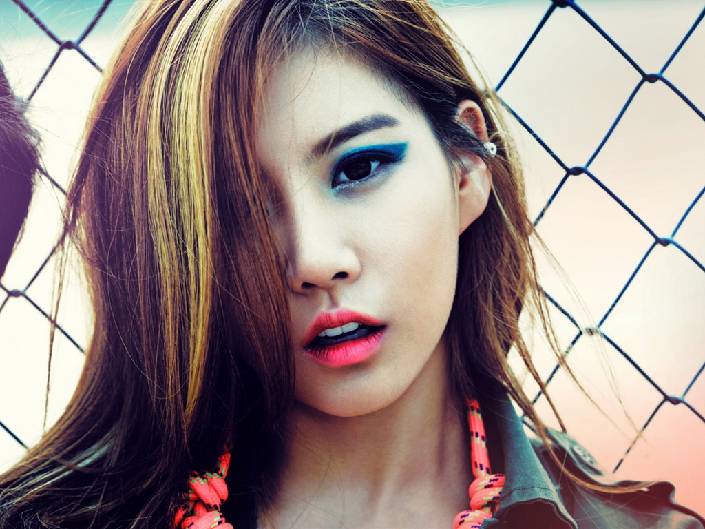 Glam korejské hudební dívky tapety #3 - 1024x768