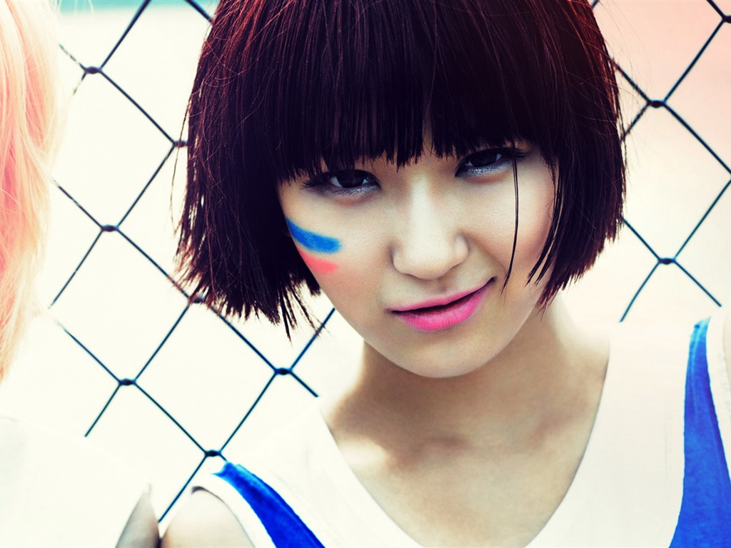 Glam korejské hudební dívky tapety #5 - 1024x768