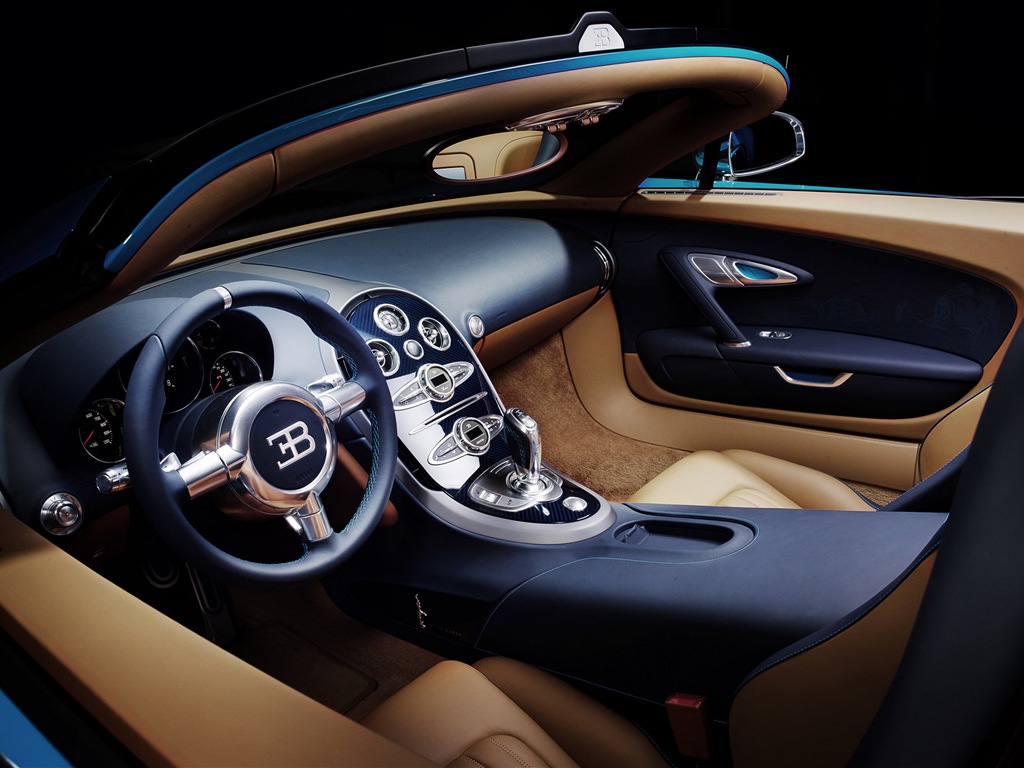 2013 Bugatti Veyron 16.4 Grand Sport Vitesse supercar fonds d'écran HD #7 - 1024x768