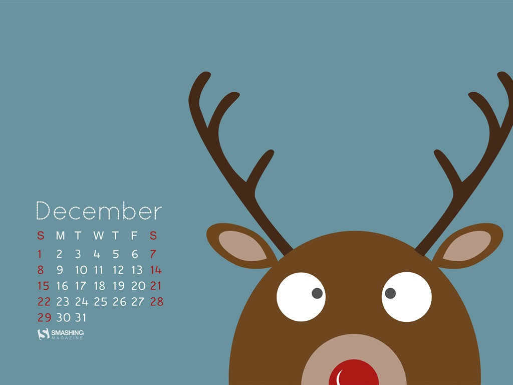 Dezember 2013 Kalender Wallpaper (1) #9 - 1024x768