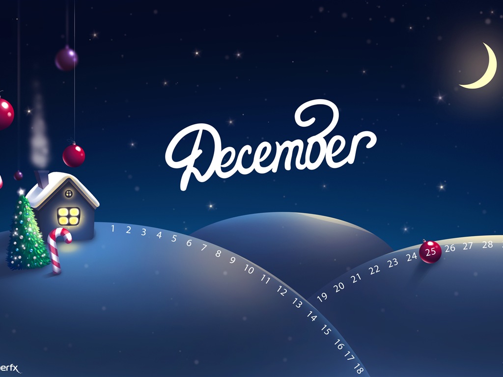 Dezember 2013 Kalender Wallpaper (1) #17 - 1024x768