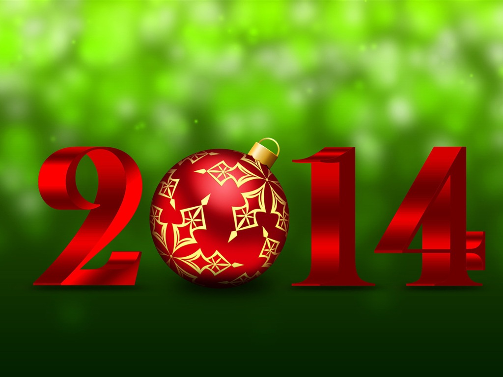 2014 New Year Theme HD Wallpapers (1) #3 - 1024x768