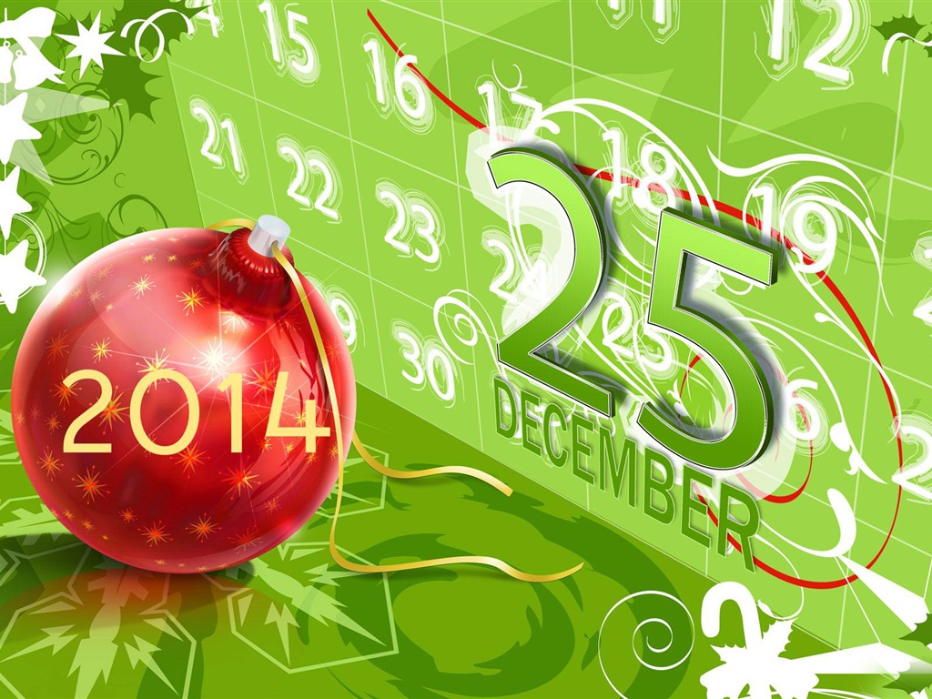 2014 New Year Theme HD Wallpapers (1) #6 - 1024x768
