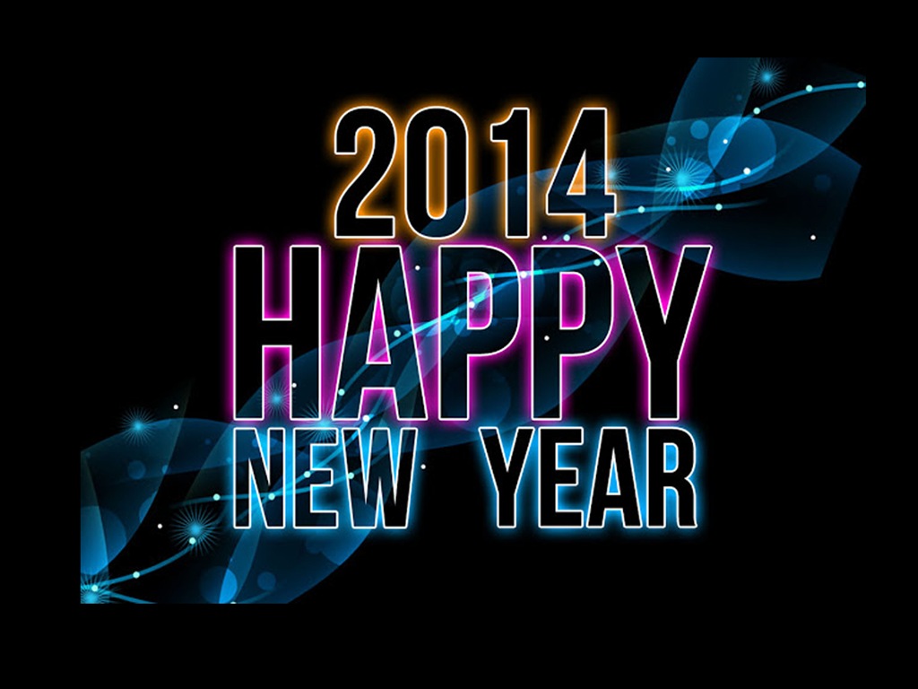 2014 New Year téma HD Tapety na plochu (1) #11 - 1024x768