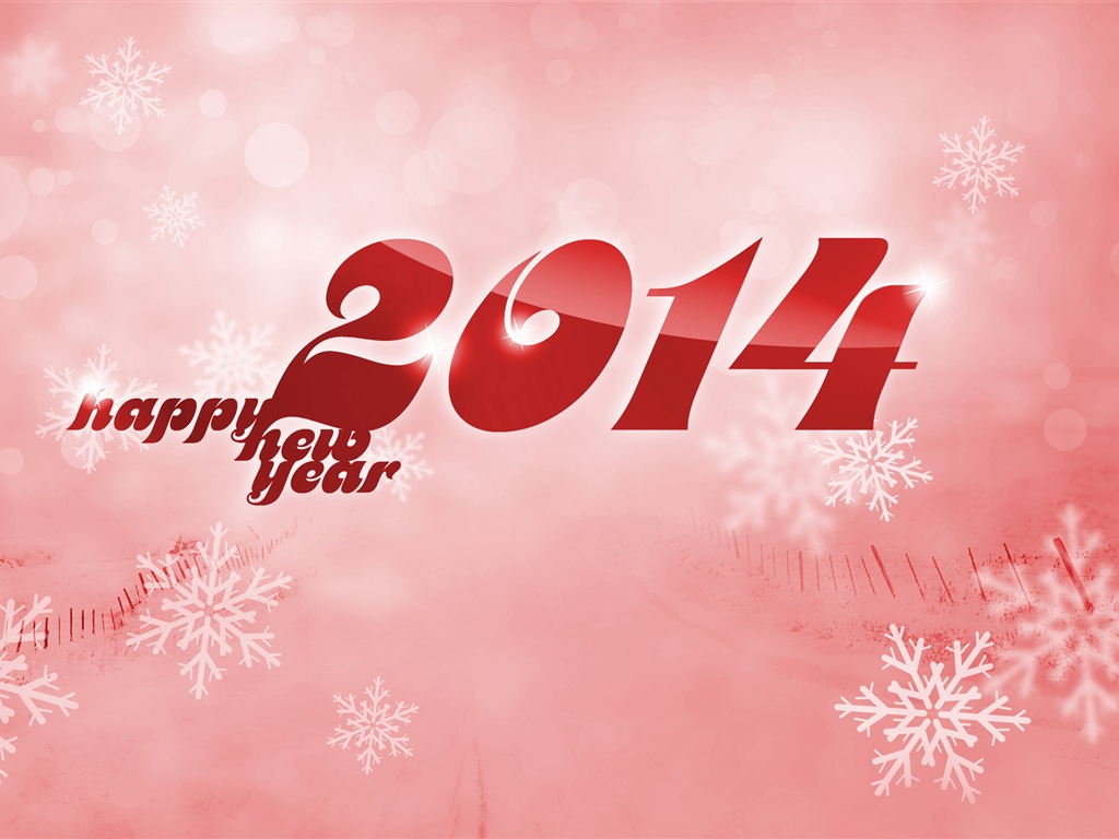 2014新年主題 高清壁紙(一) #12 - 1024x768