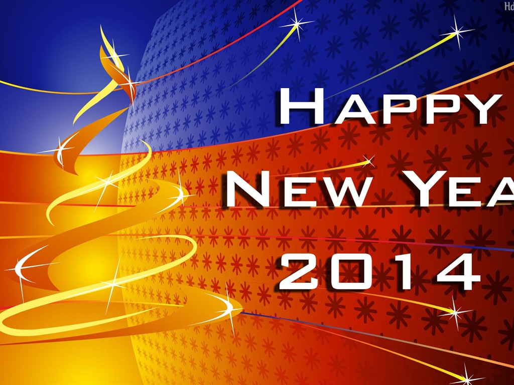 2014新年主題 高清壁紙(一) #14 - 1024x768
