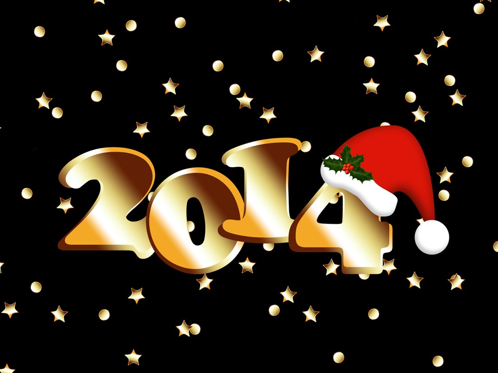 2014新年主題 高清壁紙(一) #15 - 1024x768