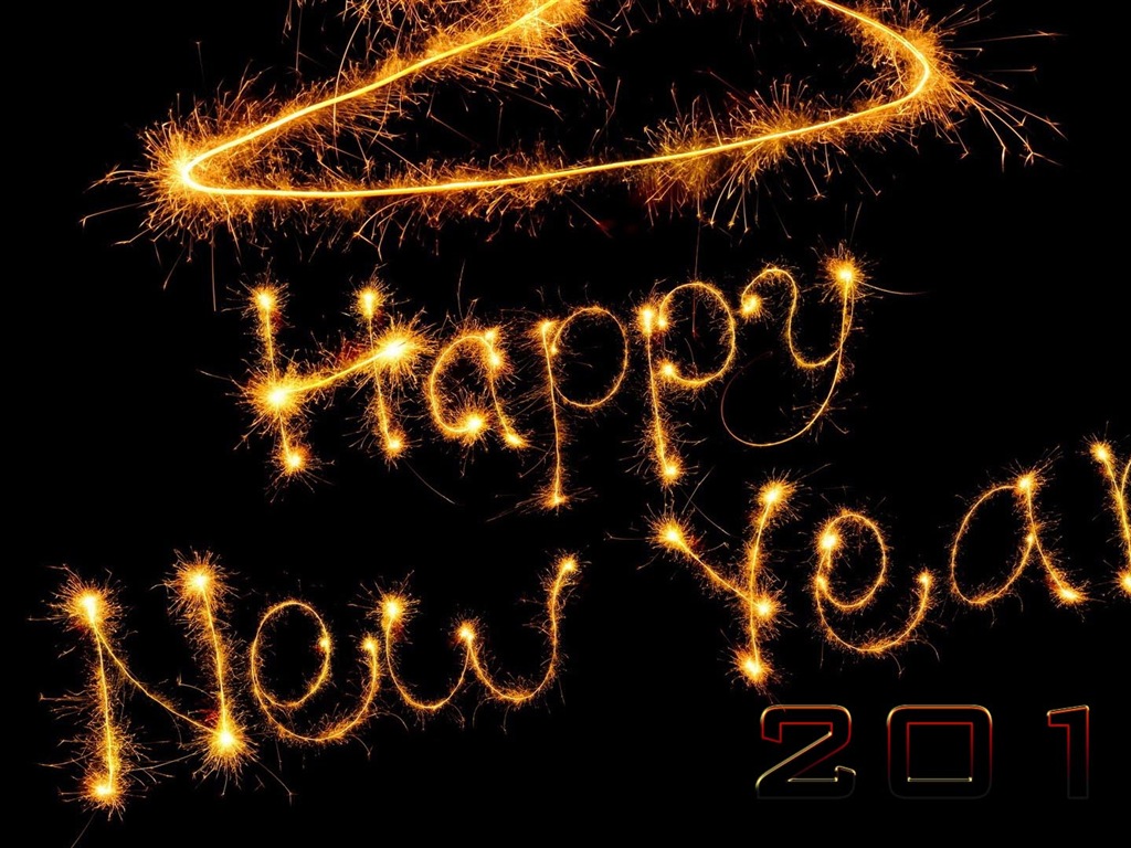2014 New Year Theme HD Wallpapers (1) #19 - 1024x768