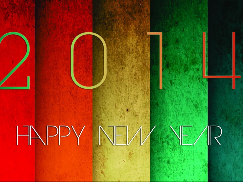 2014 New Year Theme HD Wallpapers (2) #3 - 1024x768