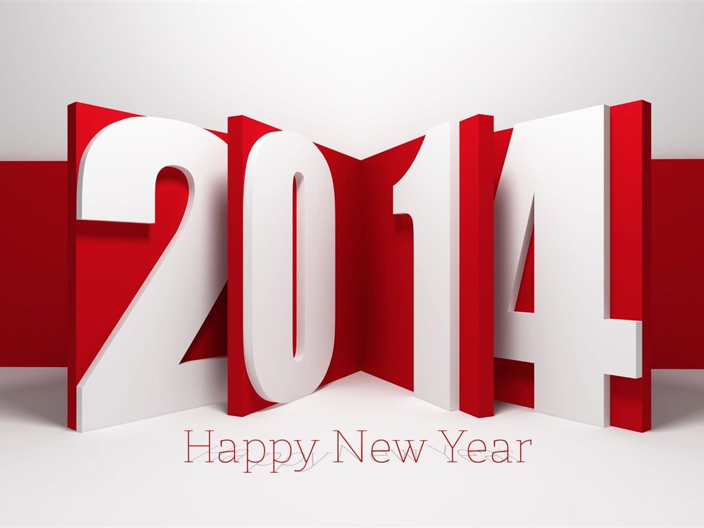 2014 New Year Theme HD Wallpapers (2) #14 - 1024x768