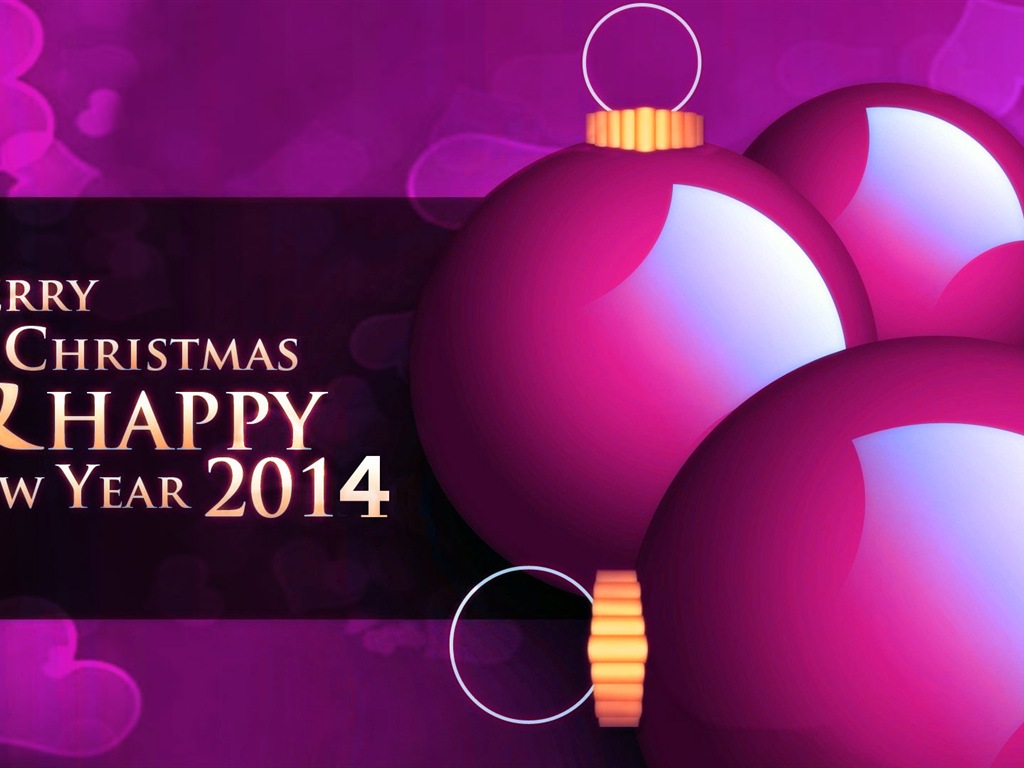 2014 New Year Theme HD Wallpapers (2) #18 - 1024x768