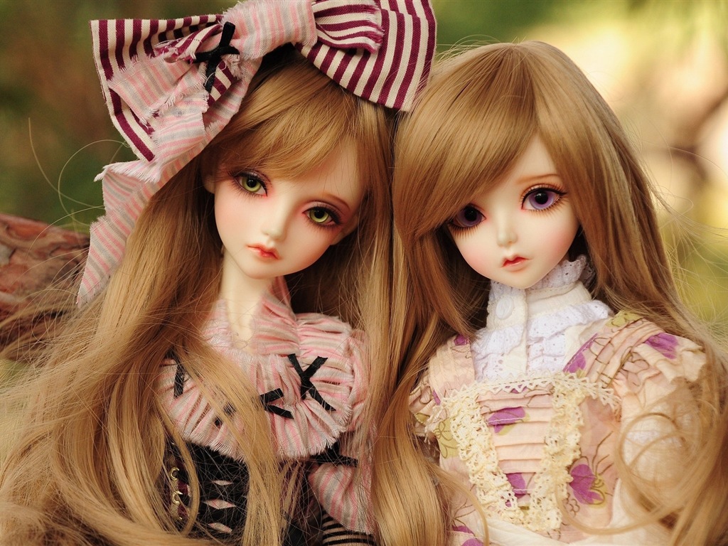 Hermosos fondos de pantalla de Super Dollfie niñas juguetes HD #1 - 1024x768