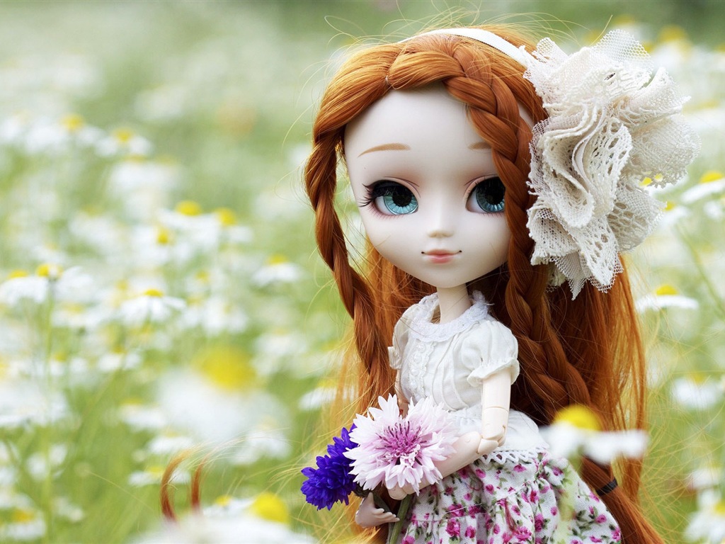 Beautiful Super Dollfie toy girls HD wallpapers #4 - 1024x768