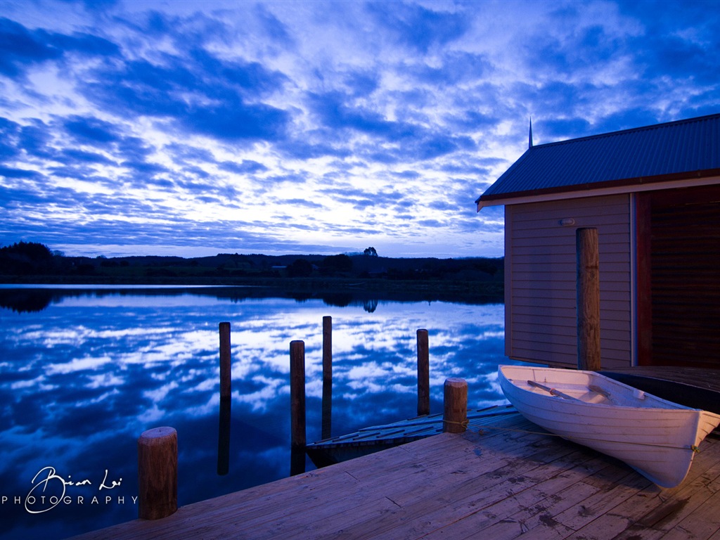 Nouvelle-Zélande Île du Nord de beaux paysages, Windows 8 fonds d'écran thématiques #1 - 1024x768