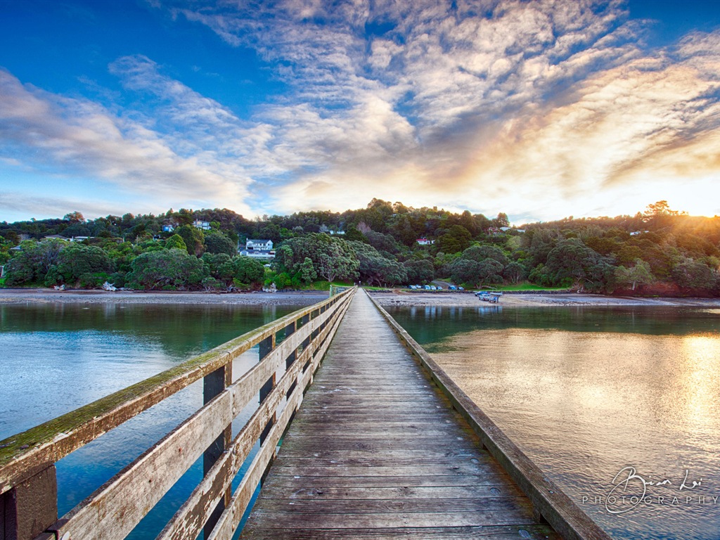 Nouvelle-Zélande Île du Nord de beaux paysages, Windows 8 fonds d'écran thématiques #5 - 1024x768