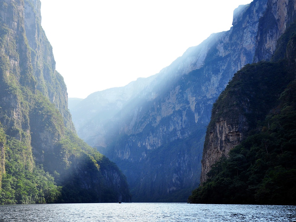 美丽的山川，湖泊，森林，Windows 8 主题高清壁纸8 - 1024x768