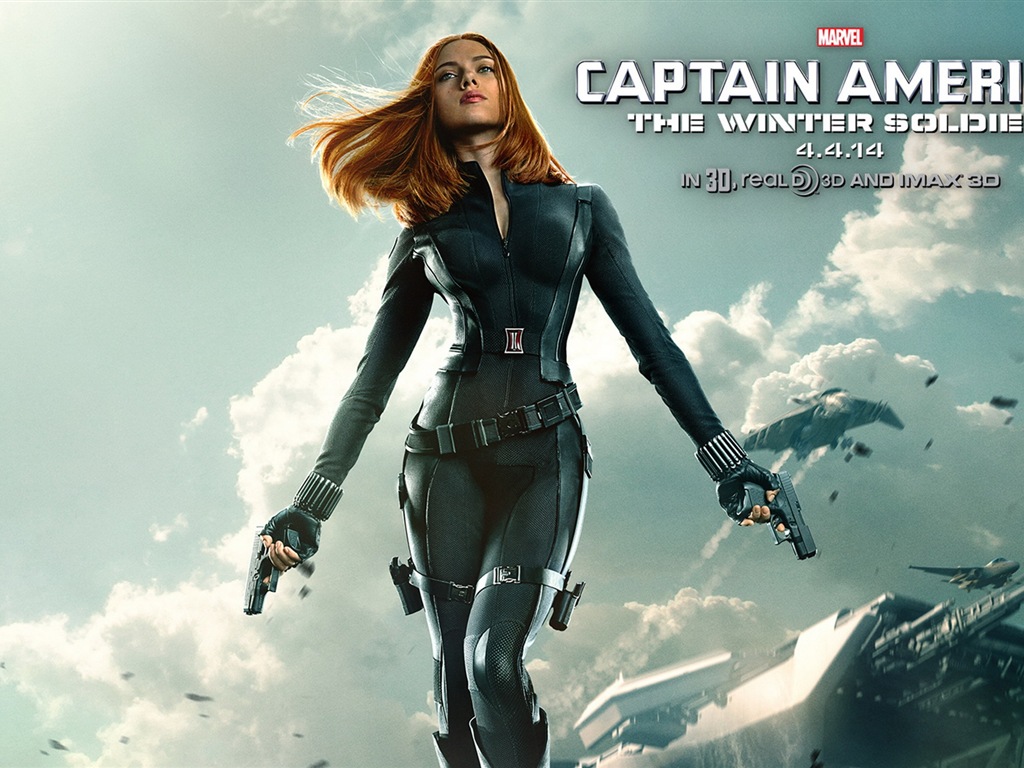 Captain America: fonds d'écran Le Winter Soldier HD #9 - 1024x768