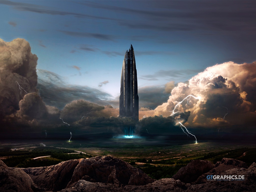 GTGraphics 科幻主題 Windows 8 高清壁紙 #1 - 1024x768