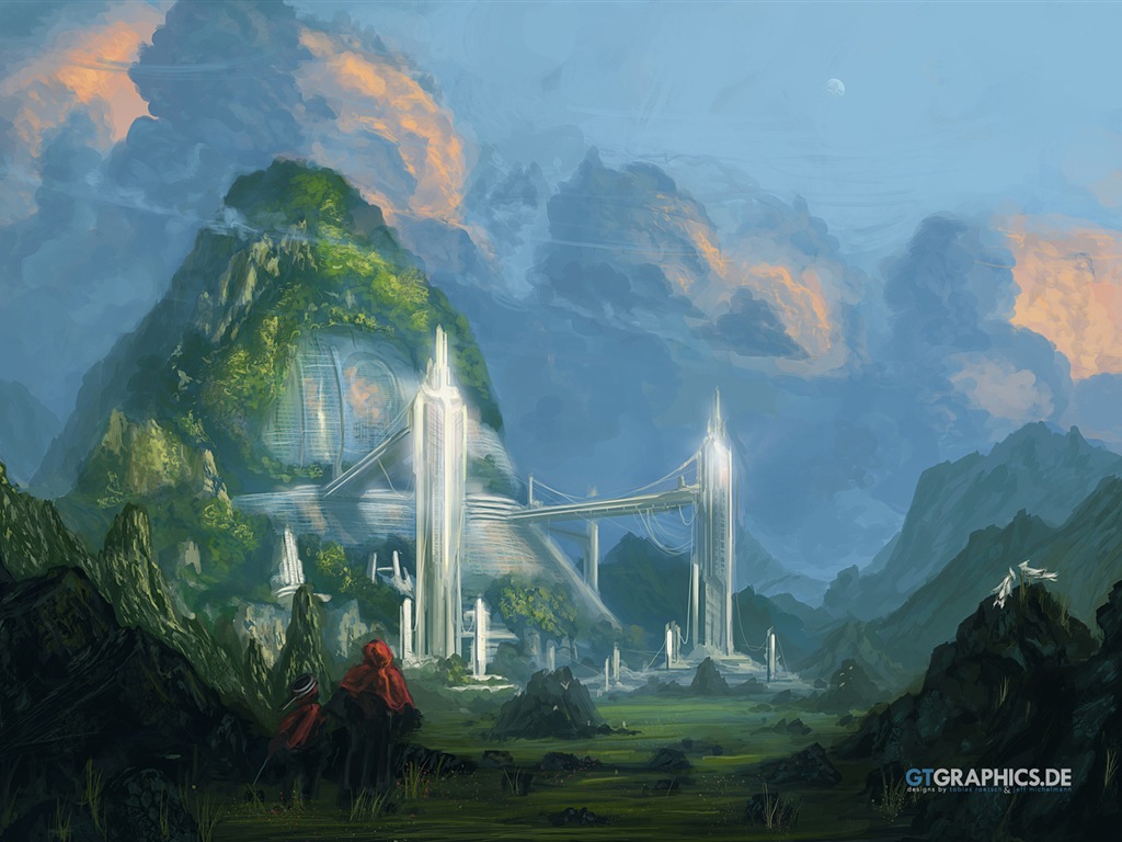 GTGraphics 科幻主題 Windows 8 高清壁紙 #10 - 1024x768