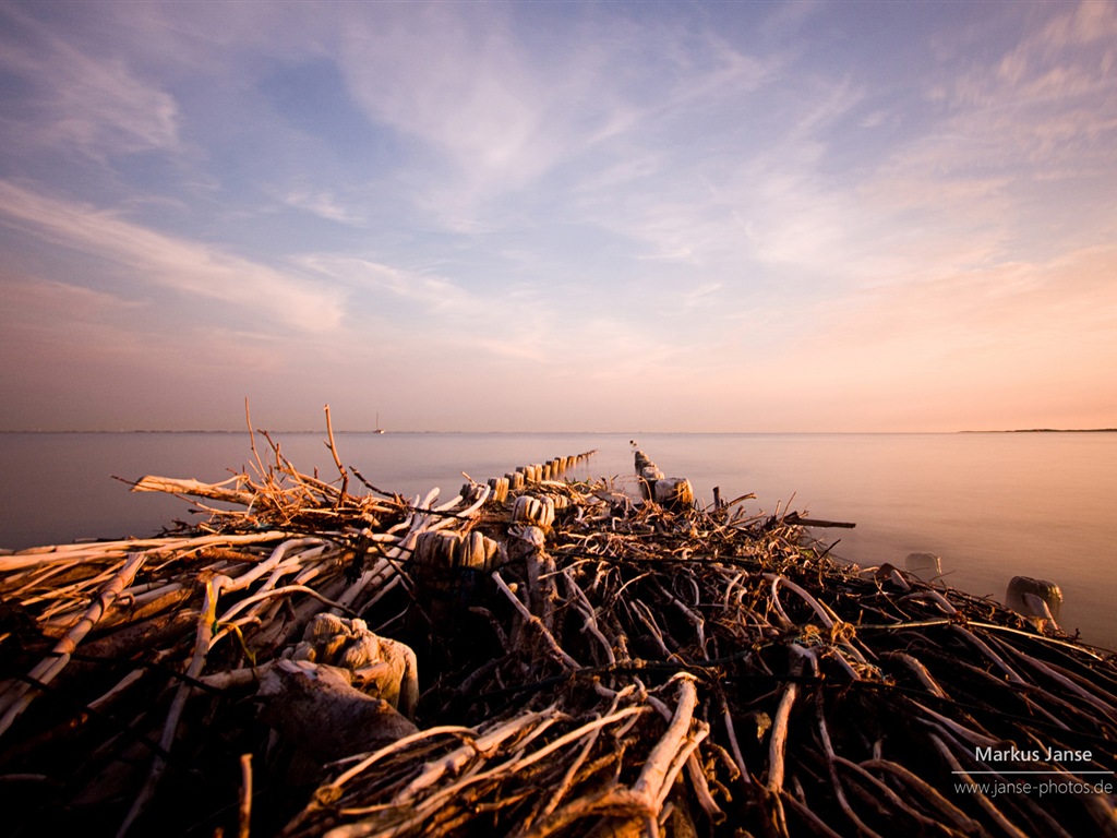 Spiekeroog 施皮克奧格島風景，Windows 8 主題壁紙 #6 - 1024x768