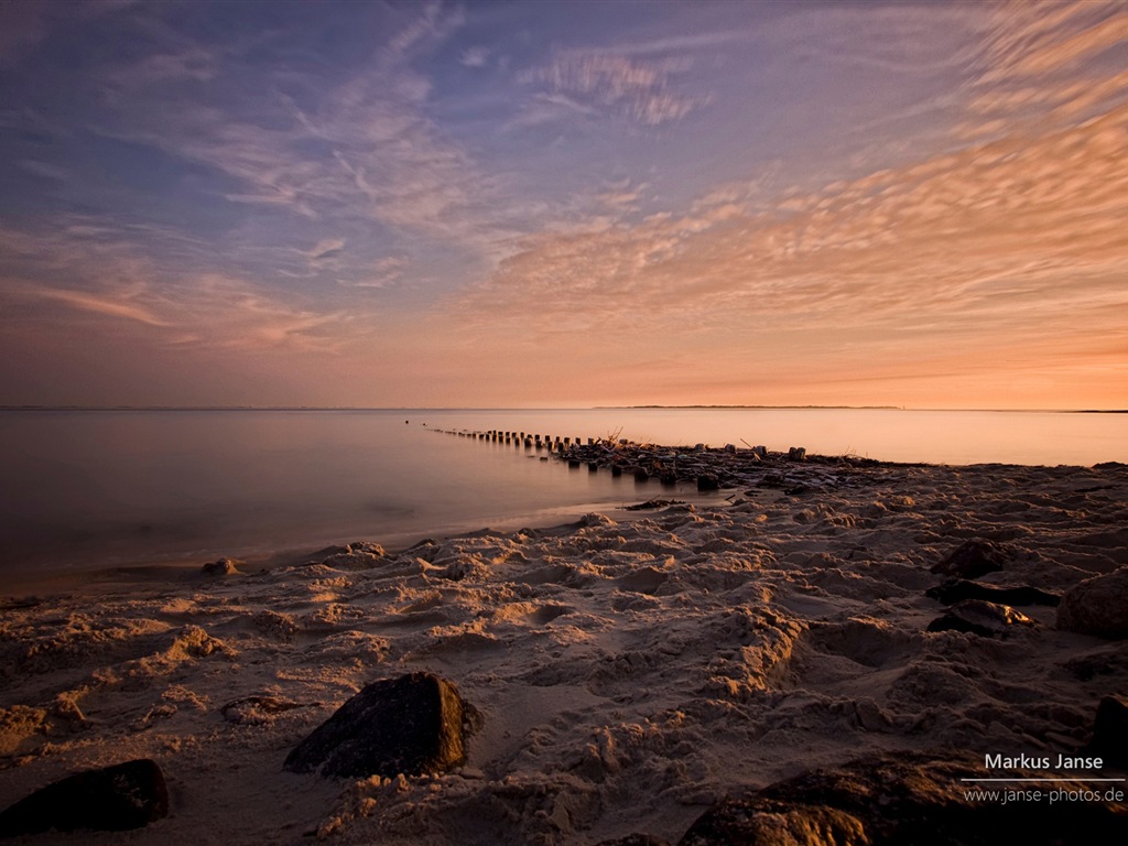 Spiekeroog 施皮克奧格島風景，Windows 8 主題壁紙 #10 - 1024x768