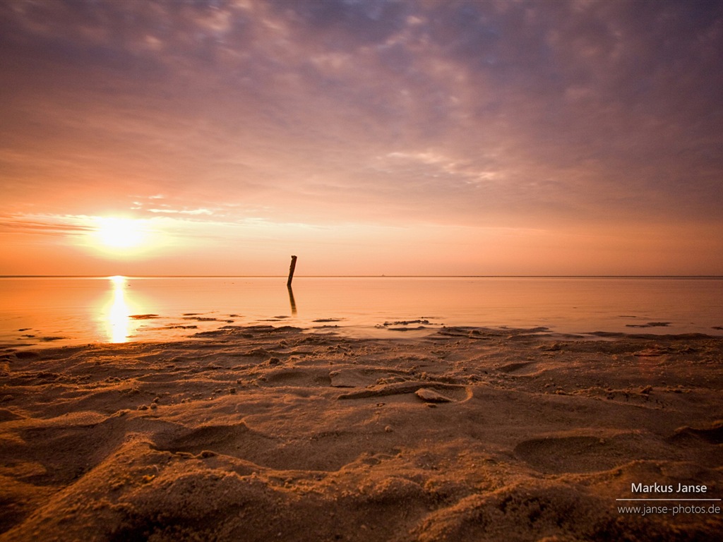 Spiekeroog 施皮克奧格島風景，Windows 8 主題壁紙 #14 - 1024x768