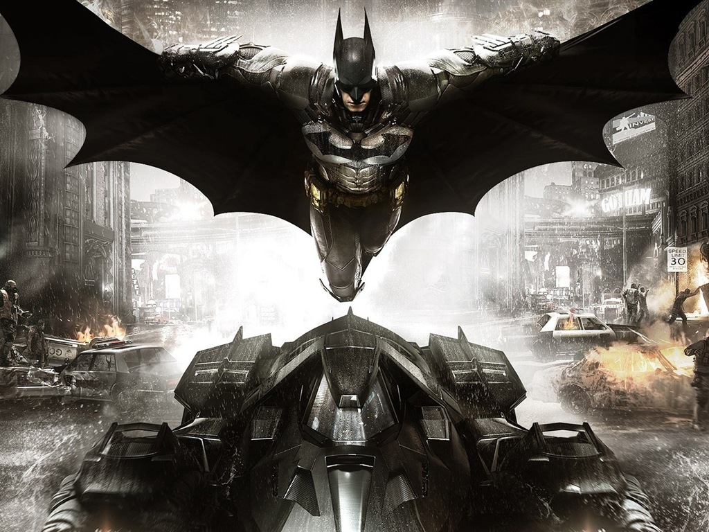 Batman: Arkham Knight 蝙蝠侠阿甘骑士 高清游戏壁纸1 - 1024x768