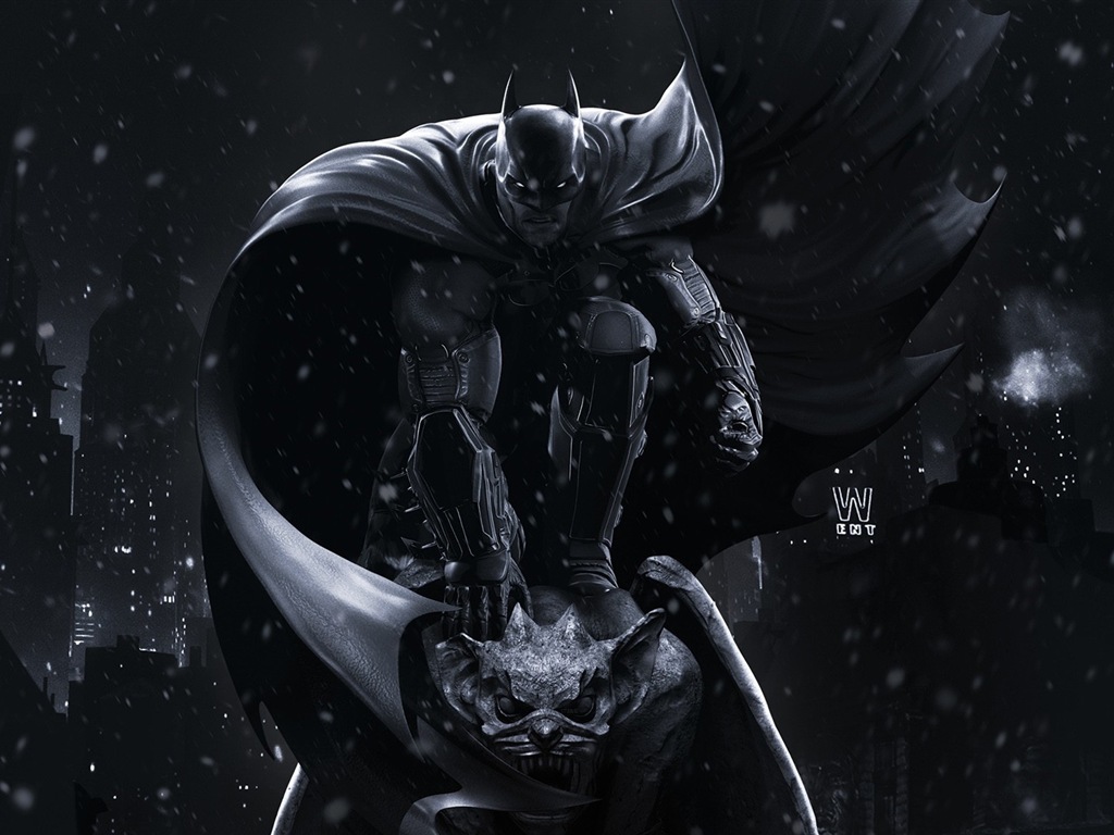 Batman: Arkham Knight 蝙蝠侠阿甘骑士 高清游戏壁纸11 - 1024x768