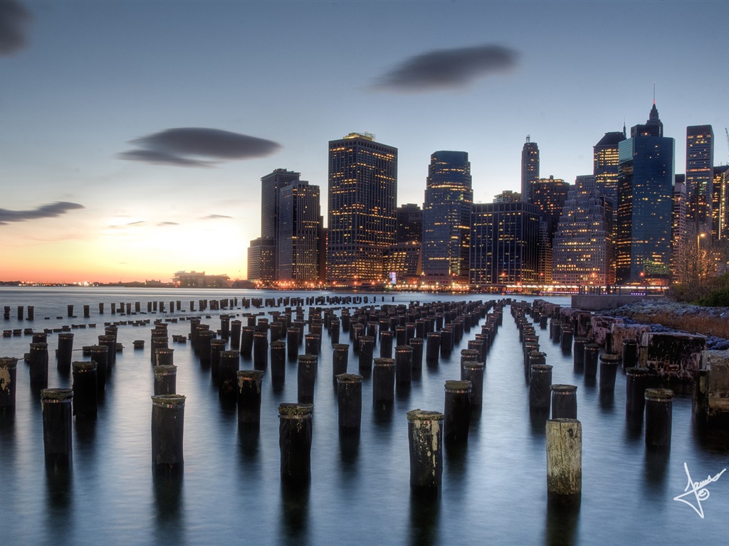 New York cityscapes, Microsoft Windows 8 HD wallpapers #1 - 1024x768