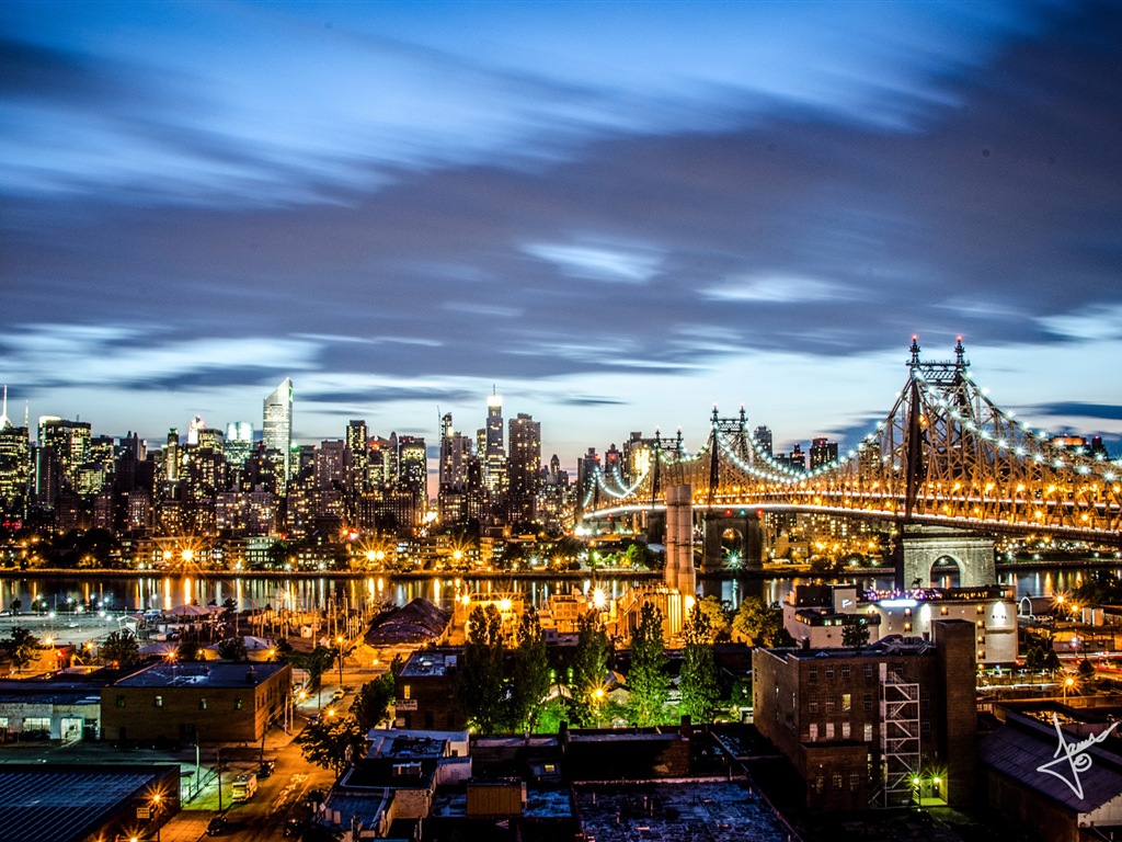 Paysages urbains de New York, Microsoft Windows 8 fonds d'écran HD #3 - 1024x768