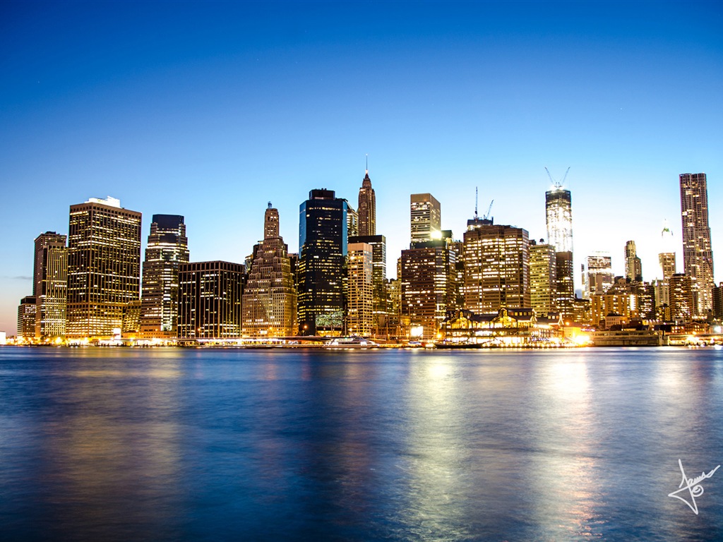Paysages urbains de New York, Microsoft Windows 8 fonds d'écran HD #12 - 1024x768