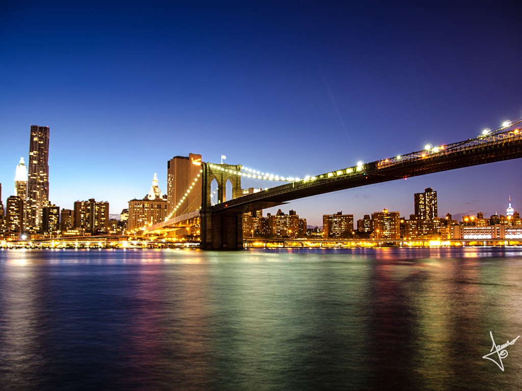 Paysages urbains de New York, Microsoft Windows 8 fonds d'écran HD #16 - 1024x768