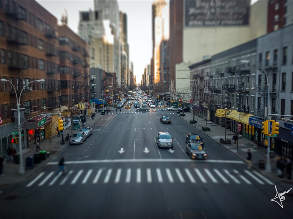 Paysages urbains de New York, Microsoft Windows 8 fonds d'écran HD #19 - 1024x768