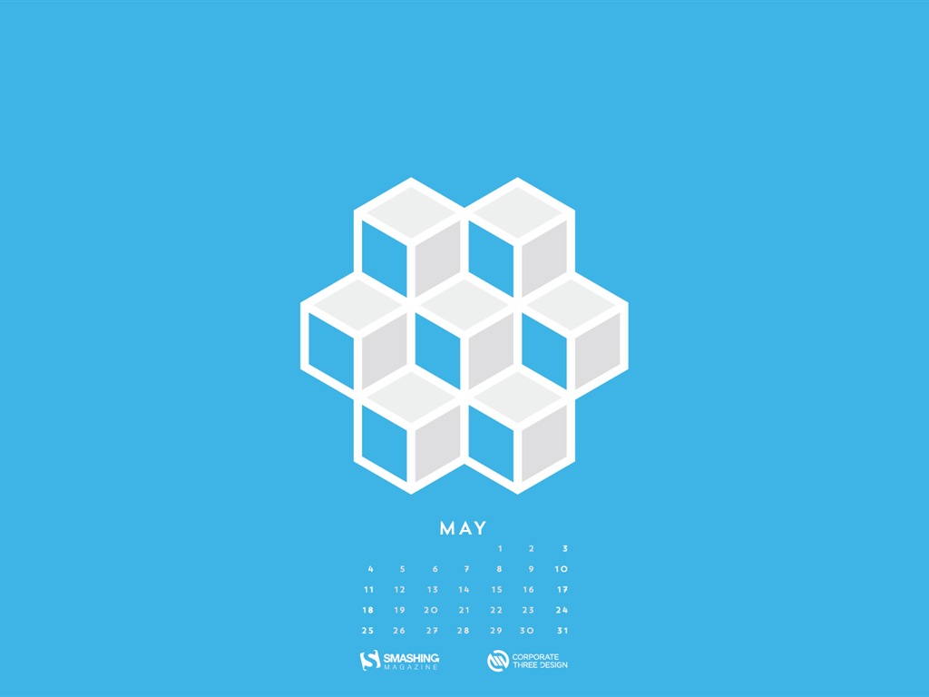 2014年5月 月曆壁紙(二) #5 - 1024x768