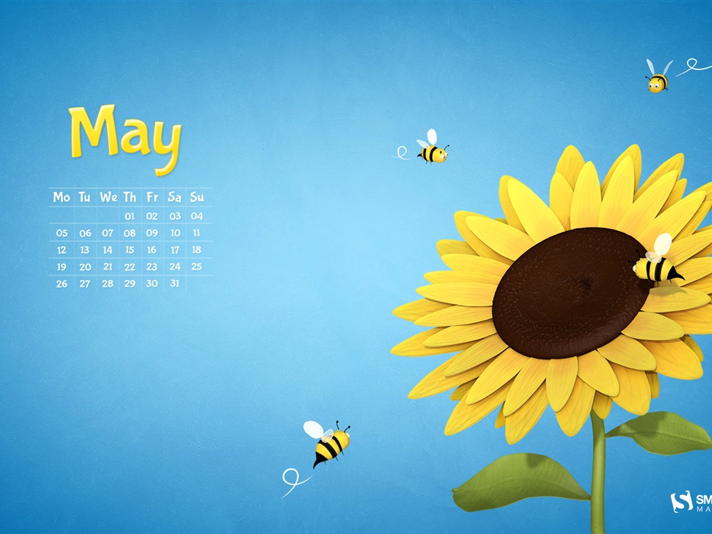 May 2014 calendar wallpaper (2) #17 - 1024x768