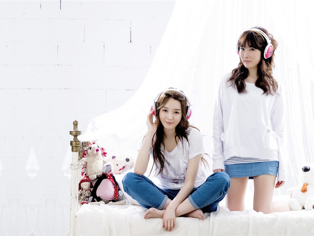 Davichi，韓國二人女子組合，高清壁紙 #5 - 1024x768
