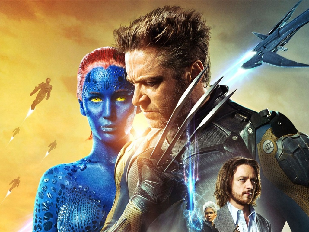 X-Men: Days of Future Past X戰警：未來昔日 高清壁紙 #1 - 1024x768