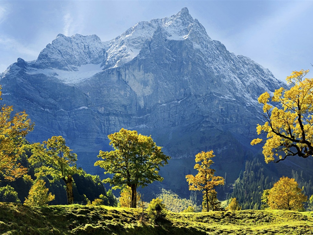 Paysage européen, Windows 8 fonds d'écran widescreen panoramique #9 - 1024x768