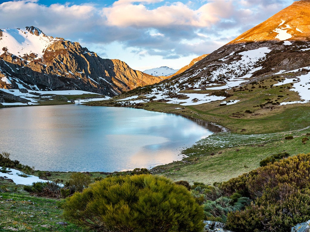 Paysage européen, Windows 8 fonds d'écran widescreen panoramique #21 - 1024x768