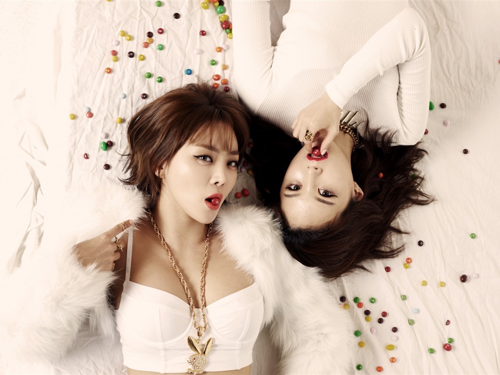 Koreanisches Mädchen-Musik-Gruppe, Brown Eyed Girls HD Wallpaper #7 - 1024x768