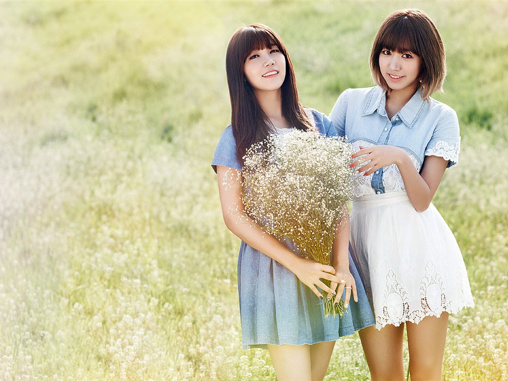 韓國音樂女子組合 A Pink 高清壁紙 #8 - 1024x768