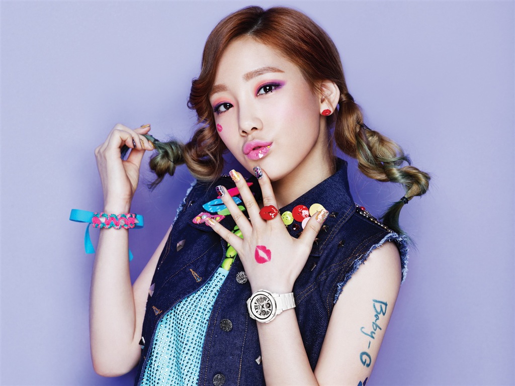 Girls Generation SNSD Casio baiser Me Baby-G fonds d'écran #4 - 1024x768