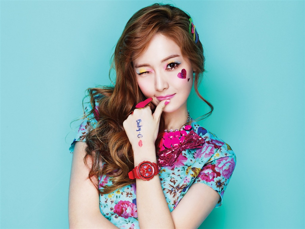 Girls Generation SNSD Casio küssen mich, Baby-G Hintergrundbilder #5 - 1024x768