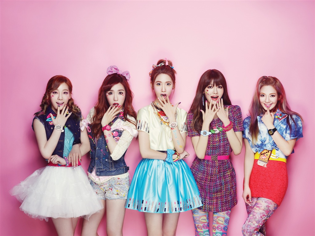 Girls Generation SNSD Casio baiser Me Baby-G fonds d'écran #11 - 1024x768